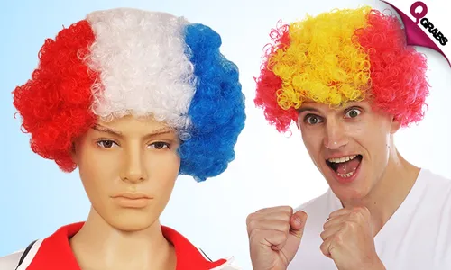 2022 WC Country Flag Wigs!